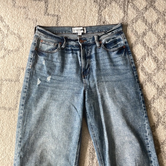 Fashion Nova High Waisted Wide Leg Jeans - size 7 - Picture 7 of 9